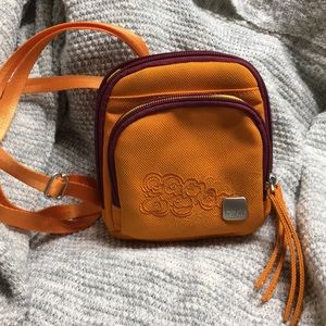 Haiku small orange crossbody